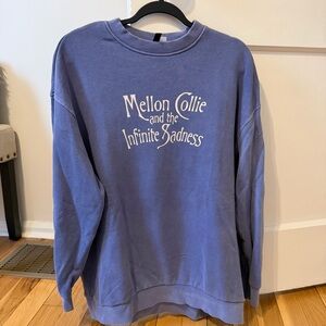 H&M Smashing Pumpkins oversized graphic crewneck, size medium